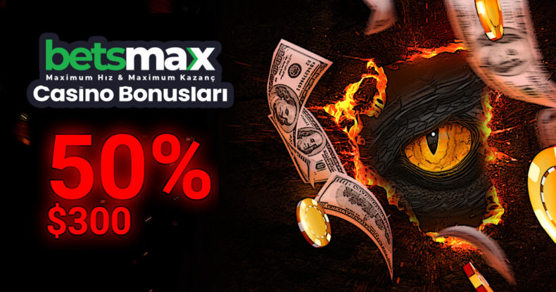 BetsMax Casino Bonusları %50 Kayıp Bonusu